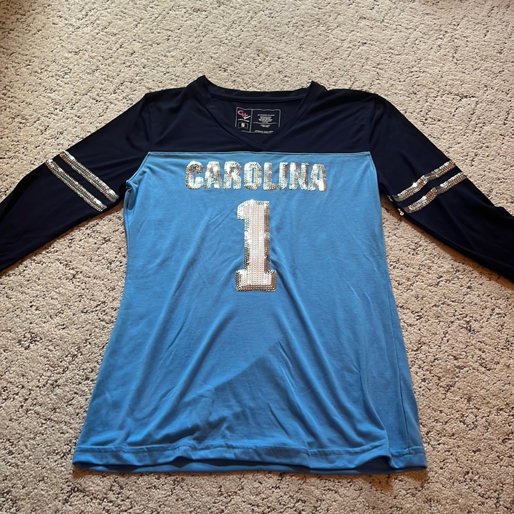 Cam Newton, Carolina Panthers, long sleeve blouse